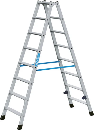 Beidseitig begehbare Aluminium-Stufenstehleiter, Katalogbeispiel