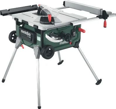 Tischkreissäge mit Tischverbreiterung von Metabo, Katalogbeispiel