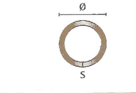 Querschnitt mit Bemaßung aus dem Kuhlmann-Werkstoffkatalog