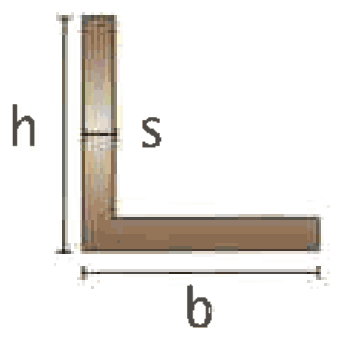 Querschnitt mit Bemaßung aus dem Kuhlmann-Werkstoffkatalog
