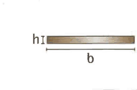 Querschnitt mit Bemaßung aus dem Kuhlmann-Werkstoffkatalog