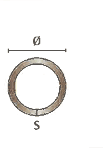 Querschnitt mit Bemaßung aus dem Kuhlmann-Werkstoffkatalog