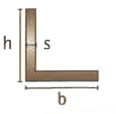 Querschnitt mit Bemaßung aus dem Kuhlmann-Werkstoffkatalog