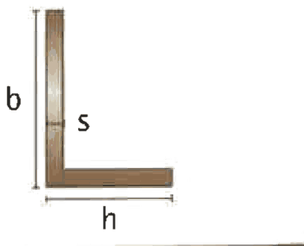 Querschnitt mit Bemaßung aus dem Kuhlmann-Werkstoffkatalog