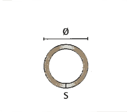 Querschnitt mit Bemaßung aus dem Kuhlmann-Werkstoffkatalog