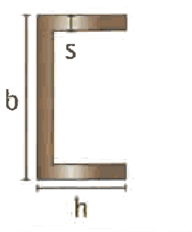 Querschnitt mit Bemaßung aus dem Kuhlmann-Werkstoffkatalog